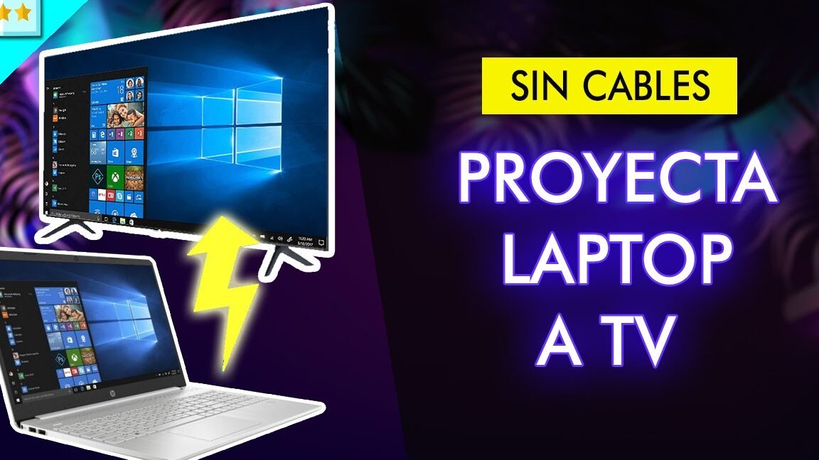 ️Cómo conectar el PC a la TV sin cables en Windows 10【 ️】ProyectoFactoria