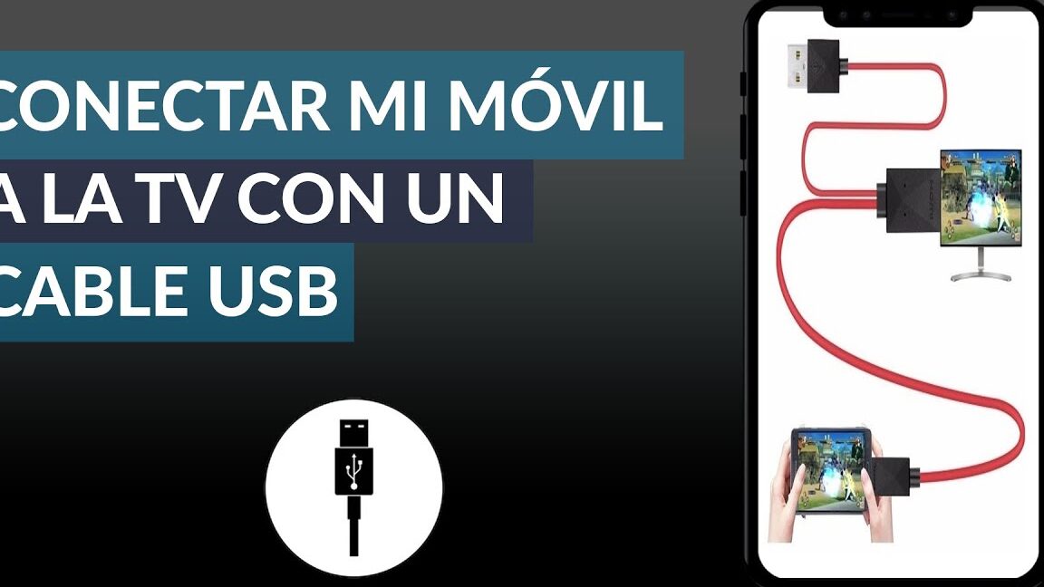 ️Cómo conectar mi celular a mi TV con cable【 ️】ProyectoFactoria