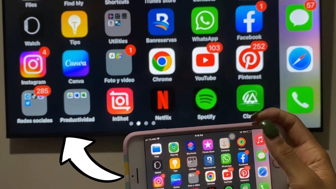 ️Cómo conectar un iPhone a una TV Samsung【 ️】ProyectoFactoria