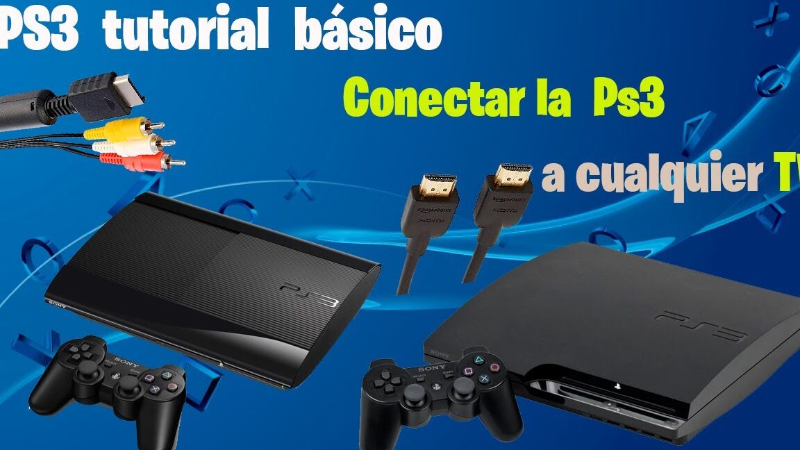 ️Cómo conectar una PS3 a una TV por HDMI【 ️】ProyectoFactoria