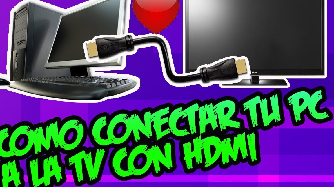 Como Conectar Torre Pc A Tv
