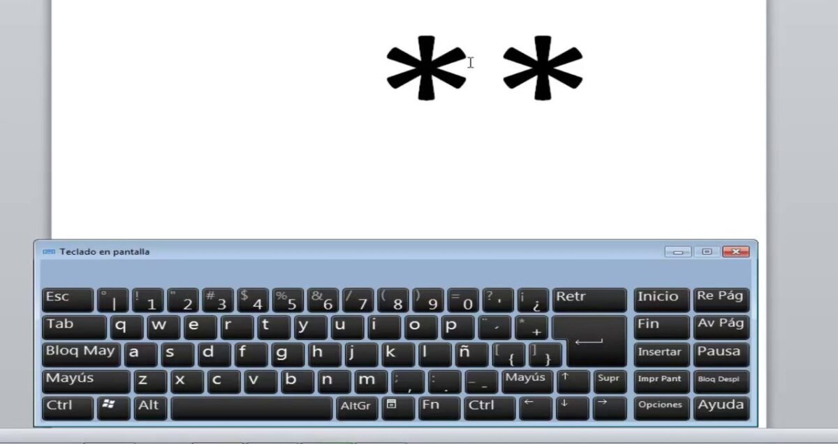 ️Cómo escribir el símbolo asterisco en una laptop【 ️】ProyectoFactoria
