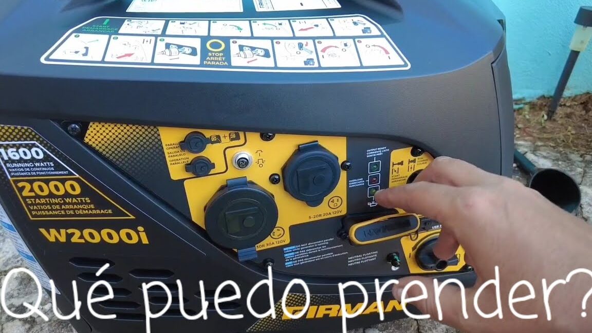 ️Qué puedo conectar a un generador de 2000 watts【 ️】ProyectoFactoria